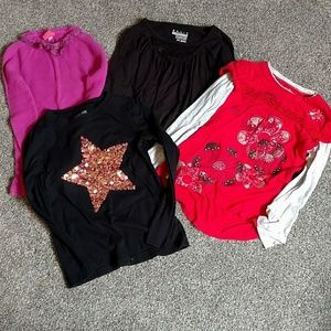 Lot of 4 Long Sleeve shirts